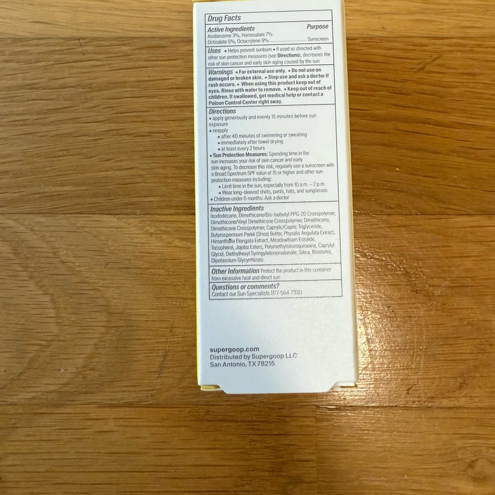 Supergoop Unseen Sunscreen Broad Spectrum SPF 50 - Travel Size 0.68 Fl oz/20 ml - Picture 7 of 7